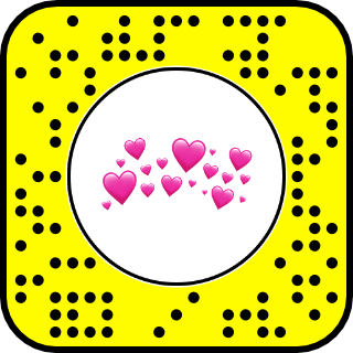 filtre snap coeur